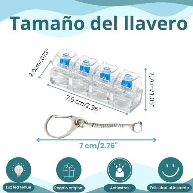 StillClick—Mini Llavero antiestrés